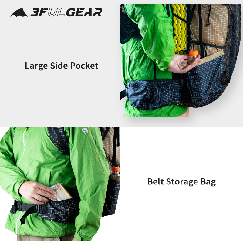3F UL GEAR QIDIAN Pro 야외 배낭 46 - Outdoor Sport Climbing Gear 리뷰 및 가격